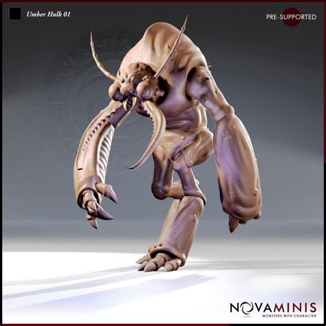 umber hulk stl|3D Printable Umber Hulk 01 by NOVAMINIS .